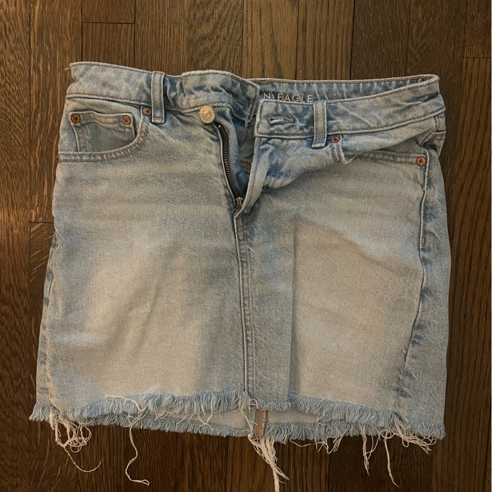 American Eagle Outfitters Blue Denim Skirt